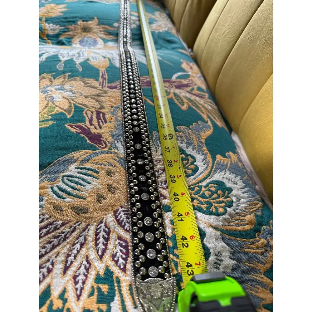 Studded belt Scene Emo Jersey Shore Y2K Early 2000 Club Bling Diamond Punk Rock